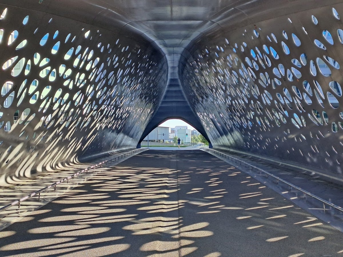 Parkbrug Spoor Noord - Eilandje