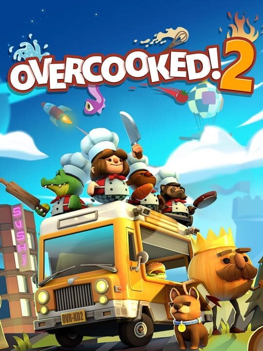 Overcooked! 2 - Linux · Mac · Nintendo Switch · PC (Microsoft Windows) · PlayStation 4 · Xbox One