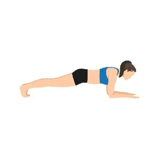 plank - 1 min