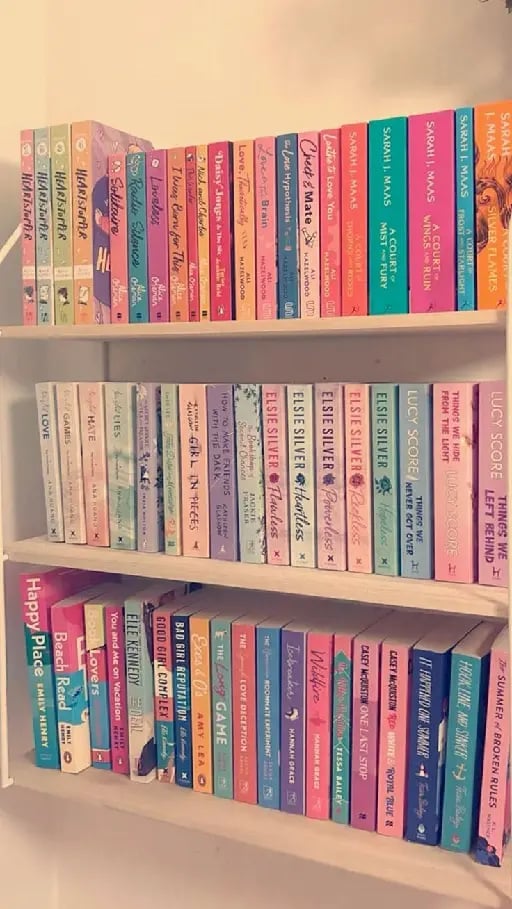 Libros - Coloca en un estante o repisa todos tus libros faltan