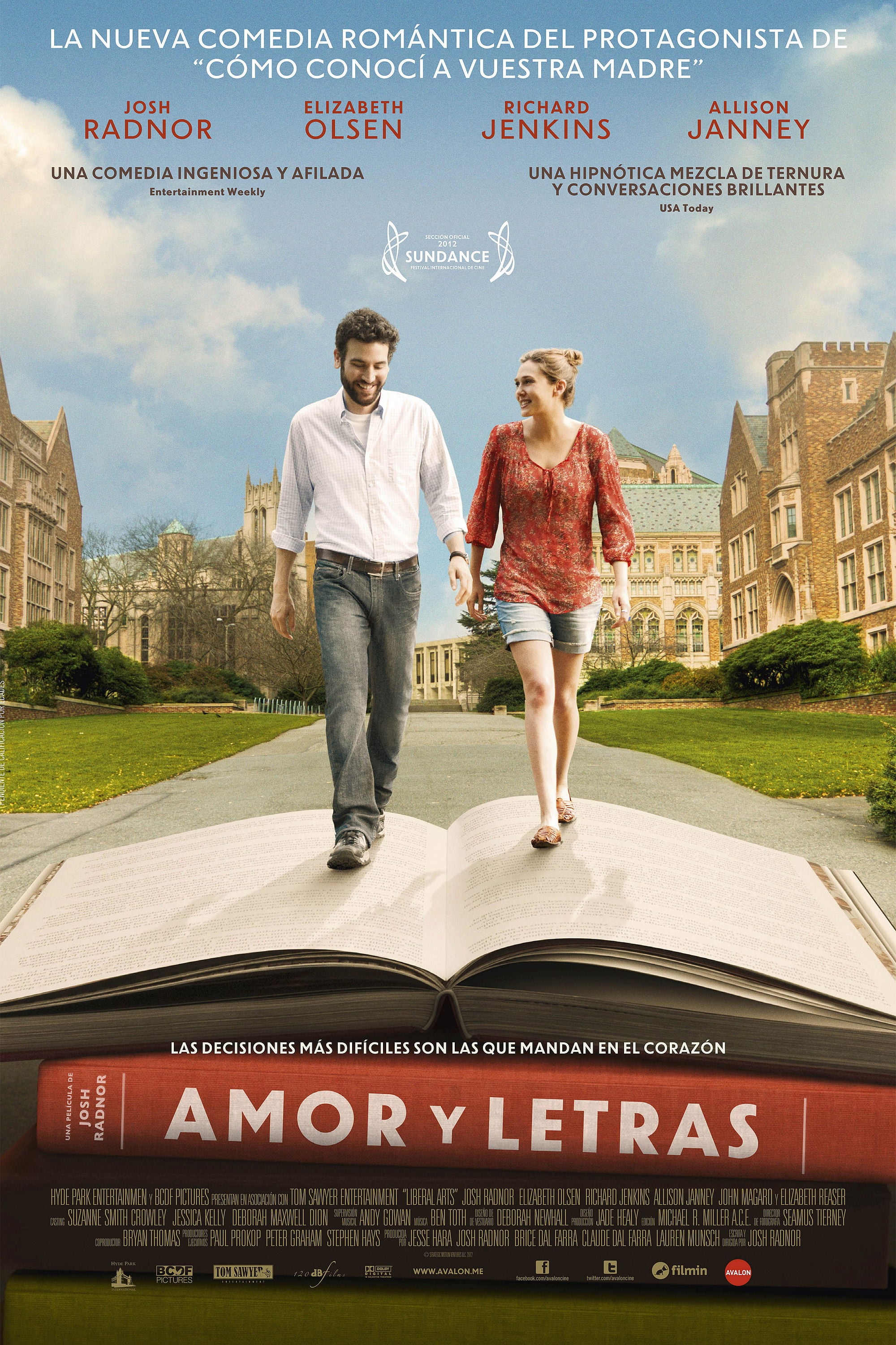 Amor y letras - Josh Radnor · 2012