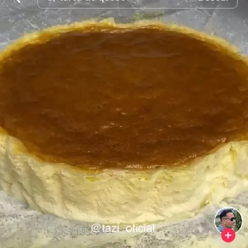 Tarta de queso con 3 ingredientes - @Tazi_oficial