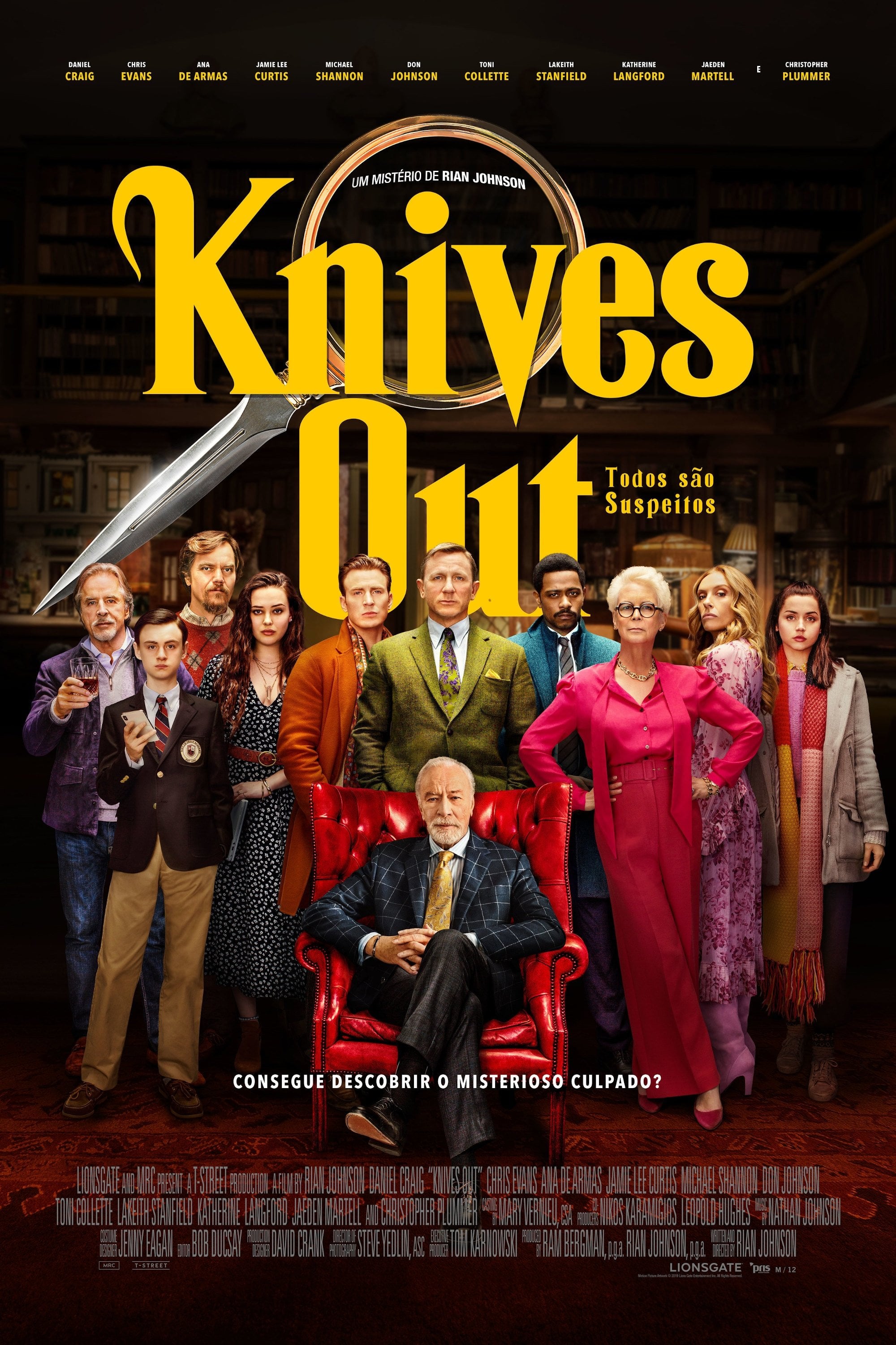 Knives Out: Todos São Suspeitos - Rian Johnson · 2019