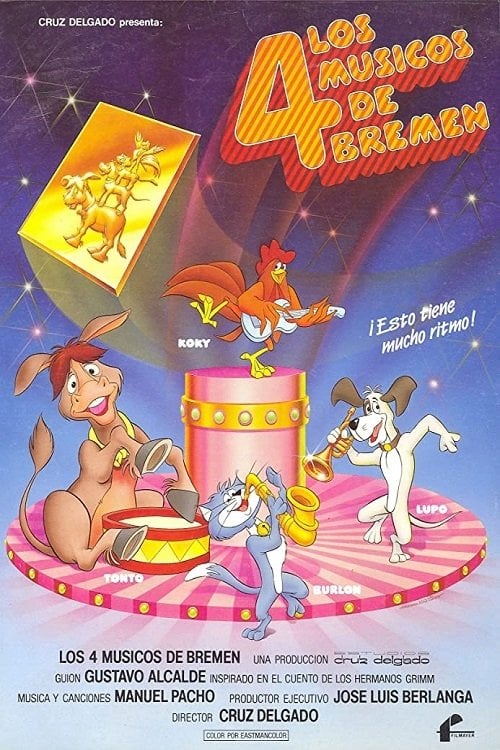 Los 4 músicos de Bremen - Cruz Delgado · 1989