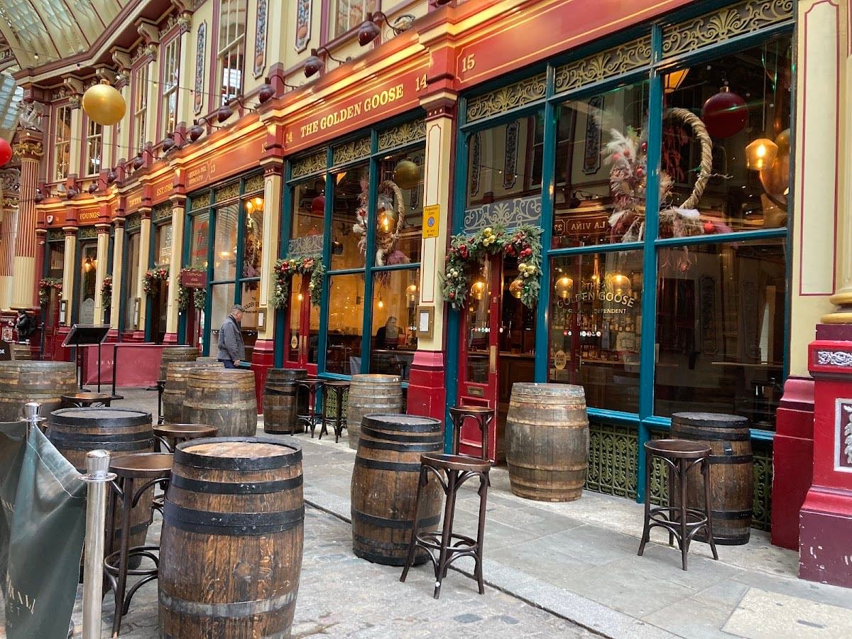 Leadenhall Market - Cenas Harry + Hagrid em A Pedra Filosofal (Caldeirão Furado)