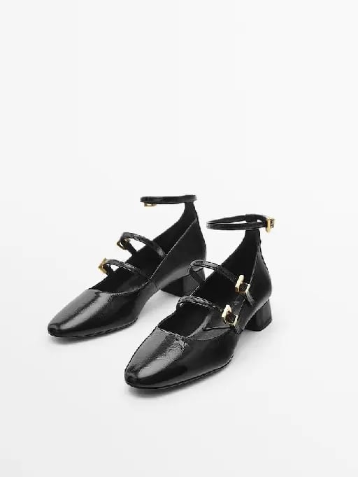 low heels - neutral colors without sparkles or shining colors