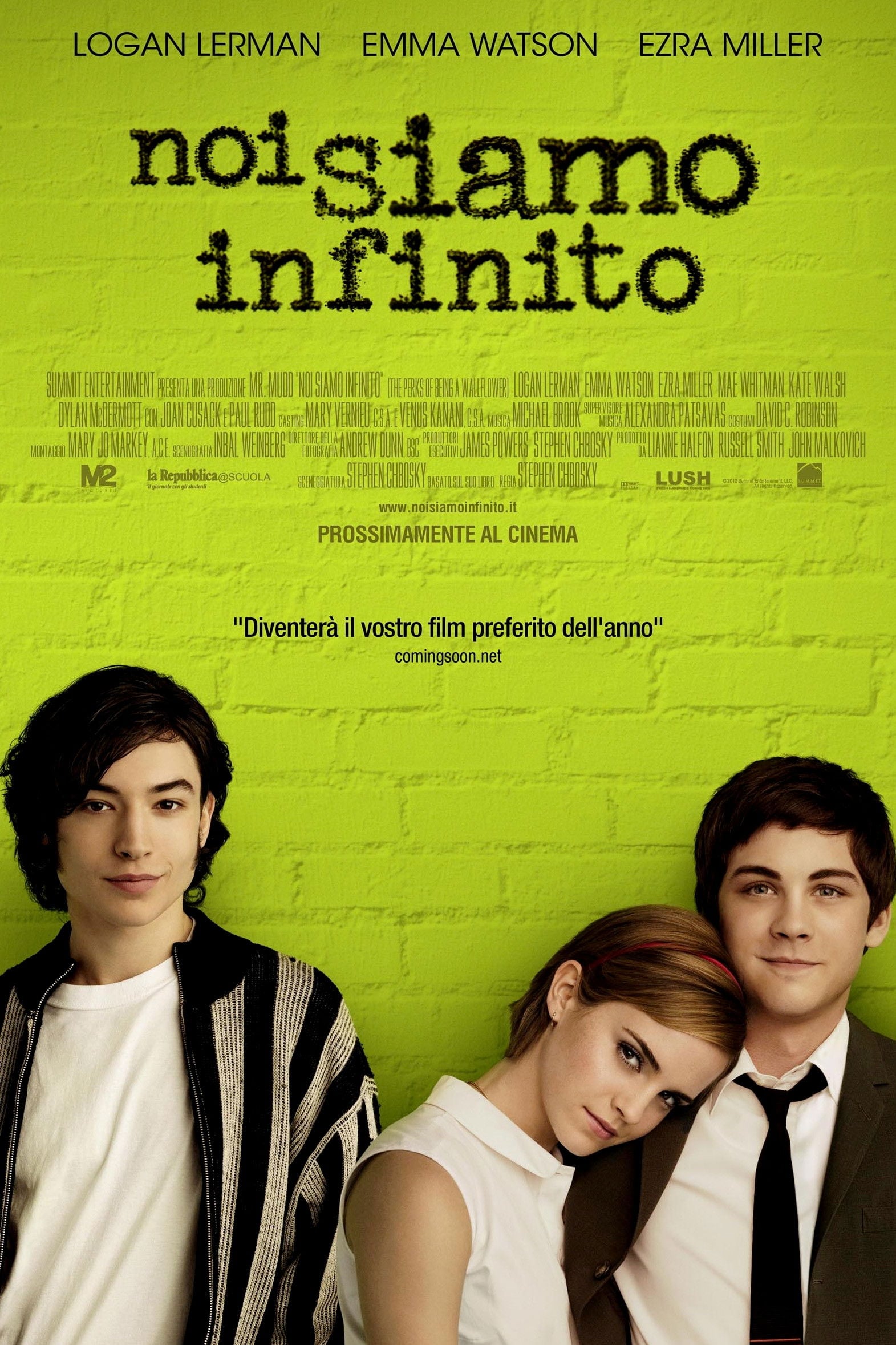 Noi siamo infinito - Stephen Chbosky · 2012
