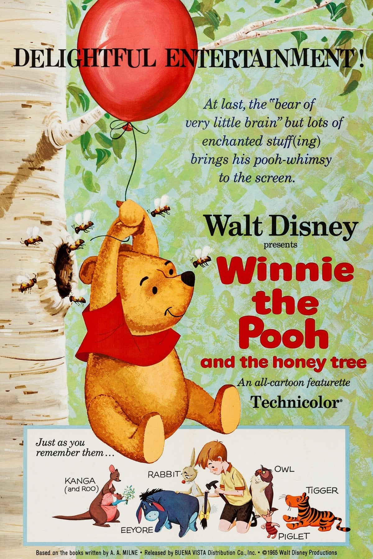 Winnie the Pooh and the Honey Tree - Wolfgang Reitherman · 1966