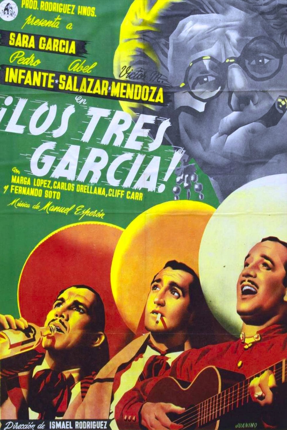 Los Tres García - Ismael Rodríguez · 1947
