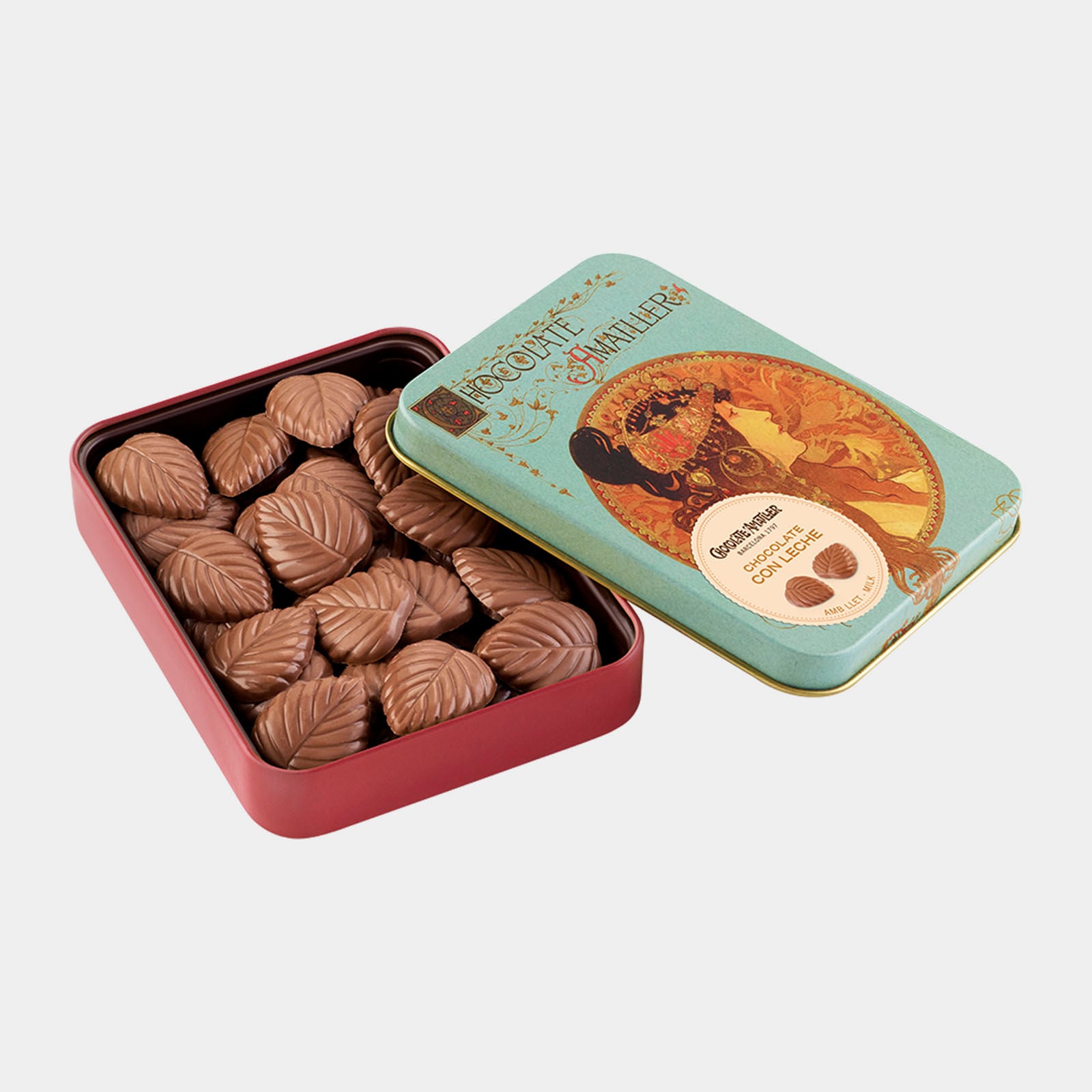 Hojas de Chocolate con Leche - Chocolate Amatller