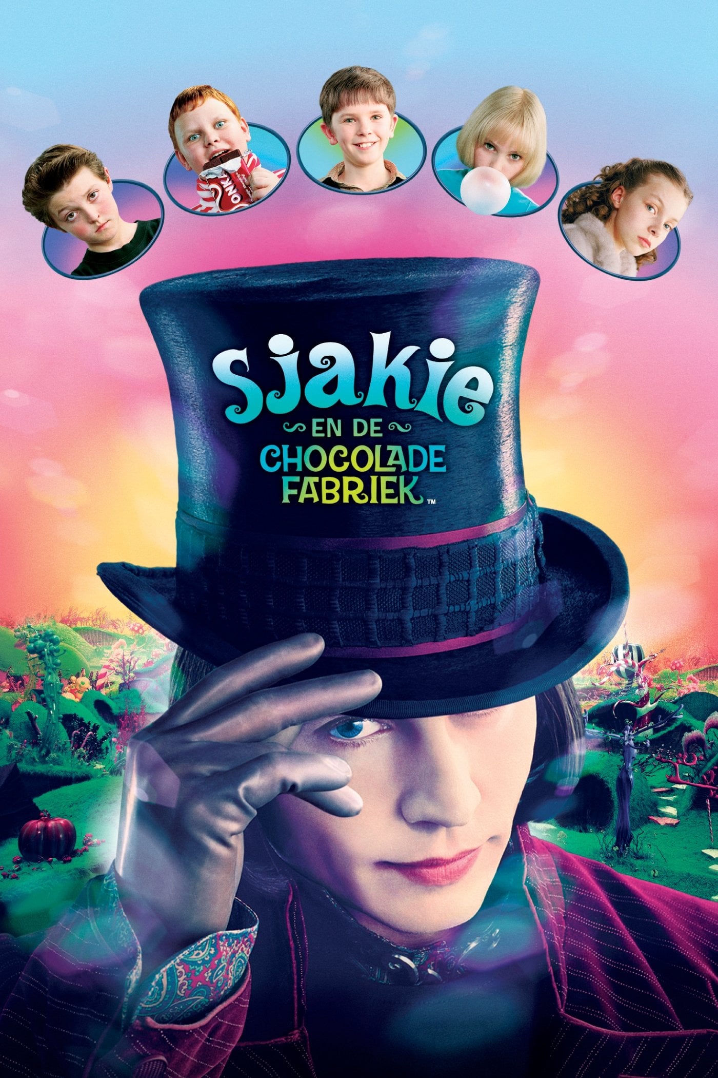 Sjakie en de Chocoladefabriek - Tim Burton · 2005