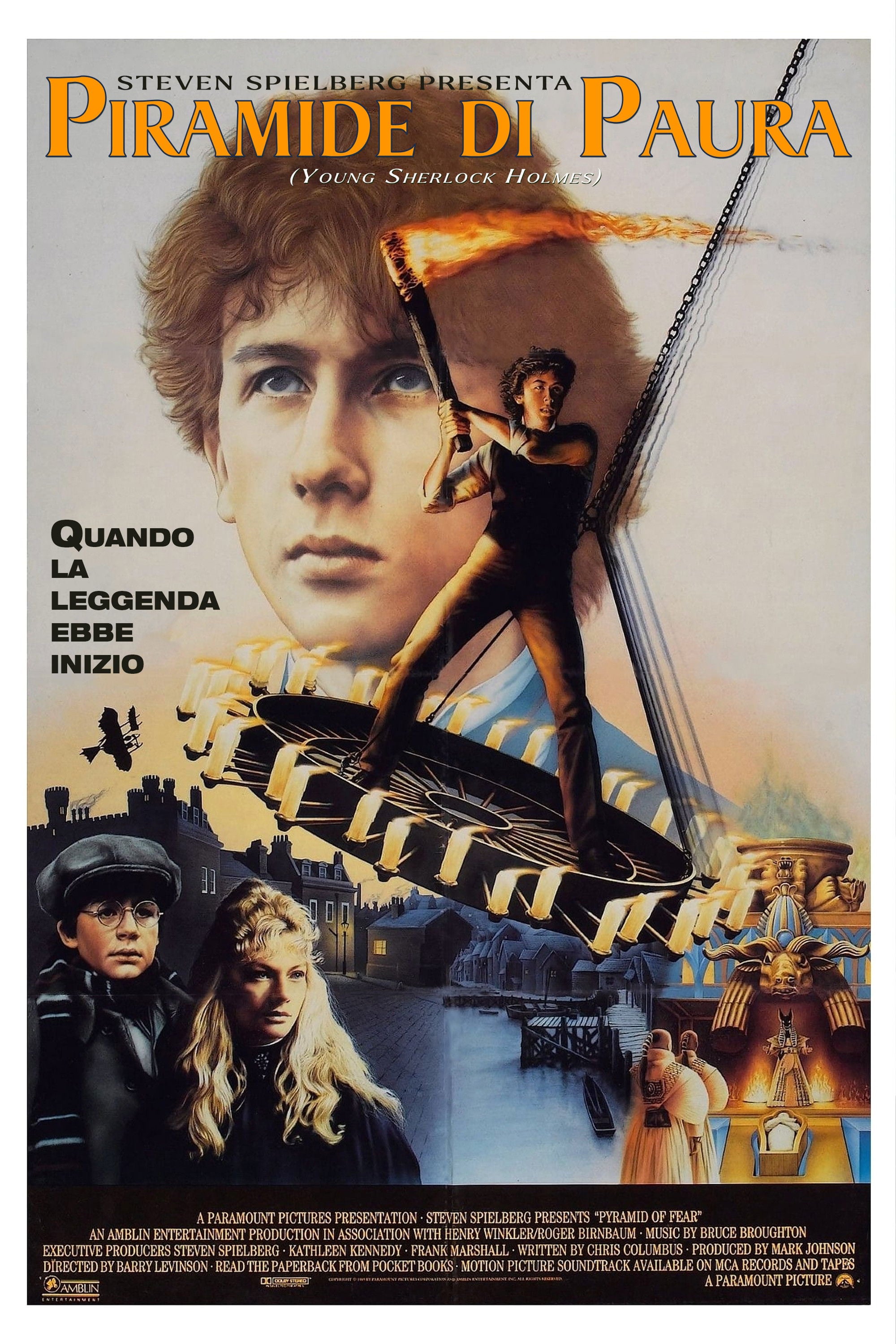 Piramide di paura - Barry Levinson · 1985