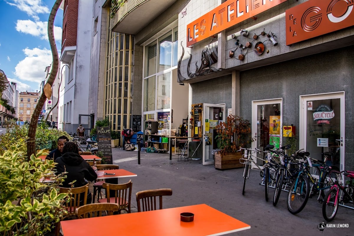 Le café de la ressourcerie Le Poulpe