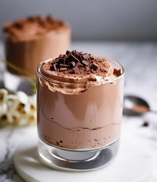 Mousse de chocolate - Solo necesitas chocolate, huevos y azúcar para hacer este delicioso mousse.