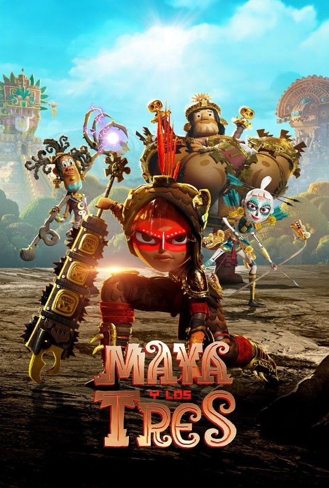 Maya y los tres - Jorge R. Gutierrez · 2021