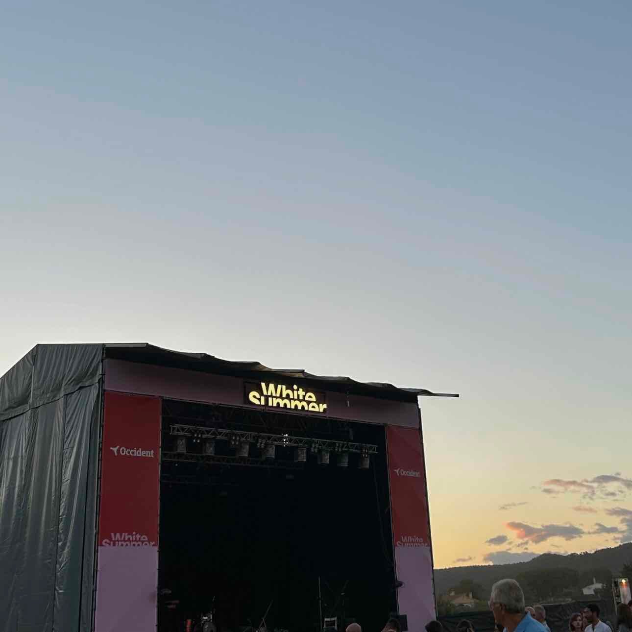 white summer festival