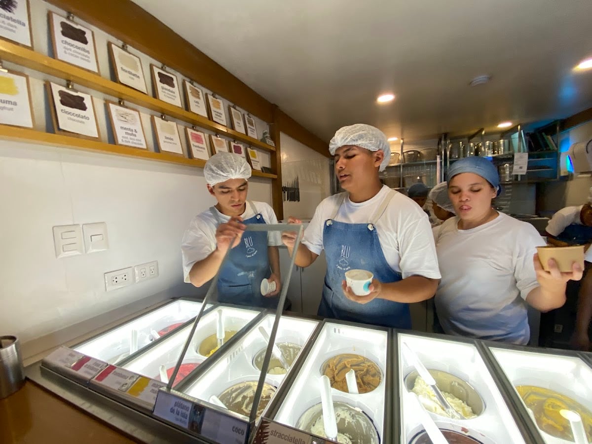 Blu: il gelato del barrio