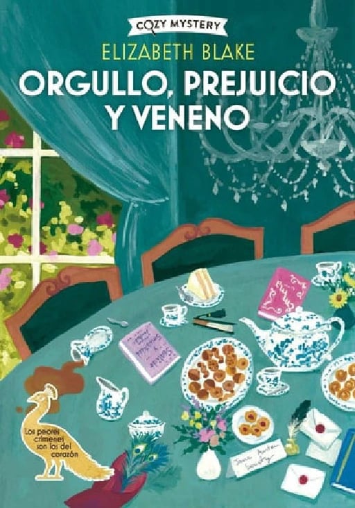 Orgullo, prejuicio y veneno (Cozy Mystery) - Elizabeth Blake • 2025