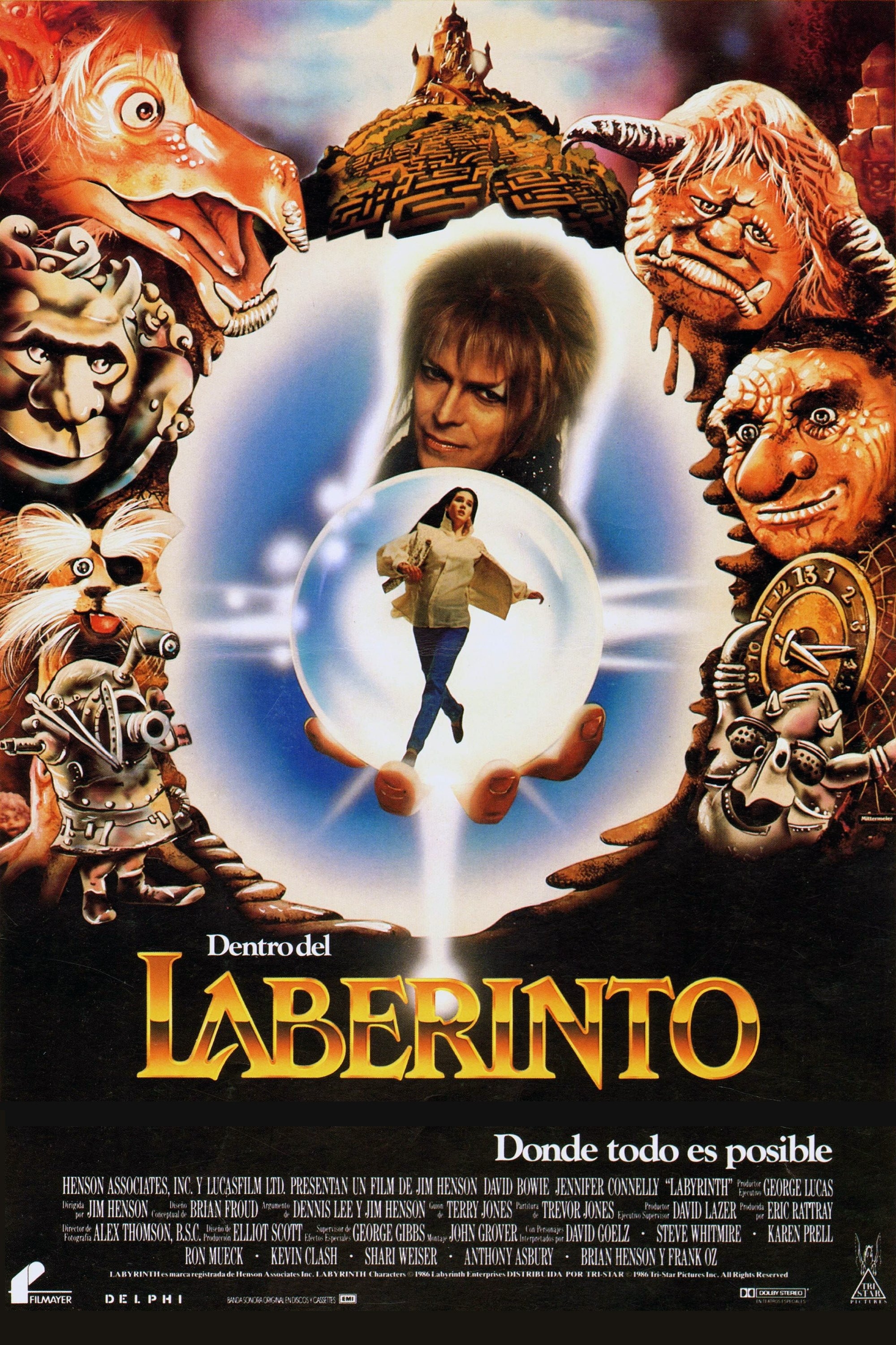 Dentro del laberinto - Jim Henson · 1986