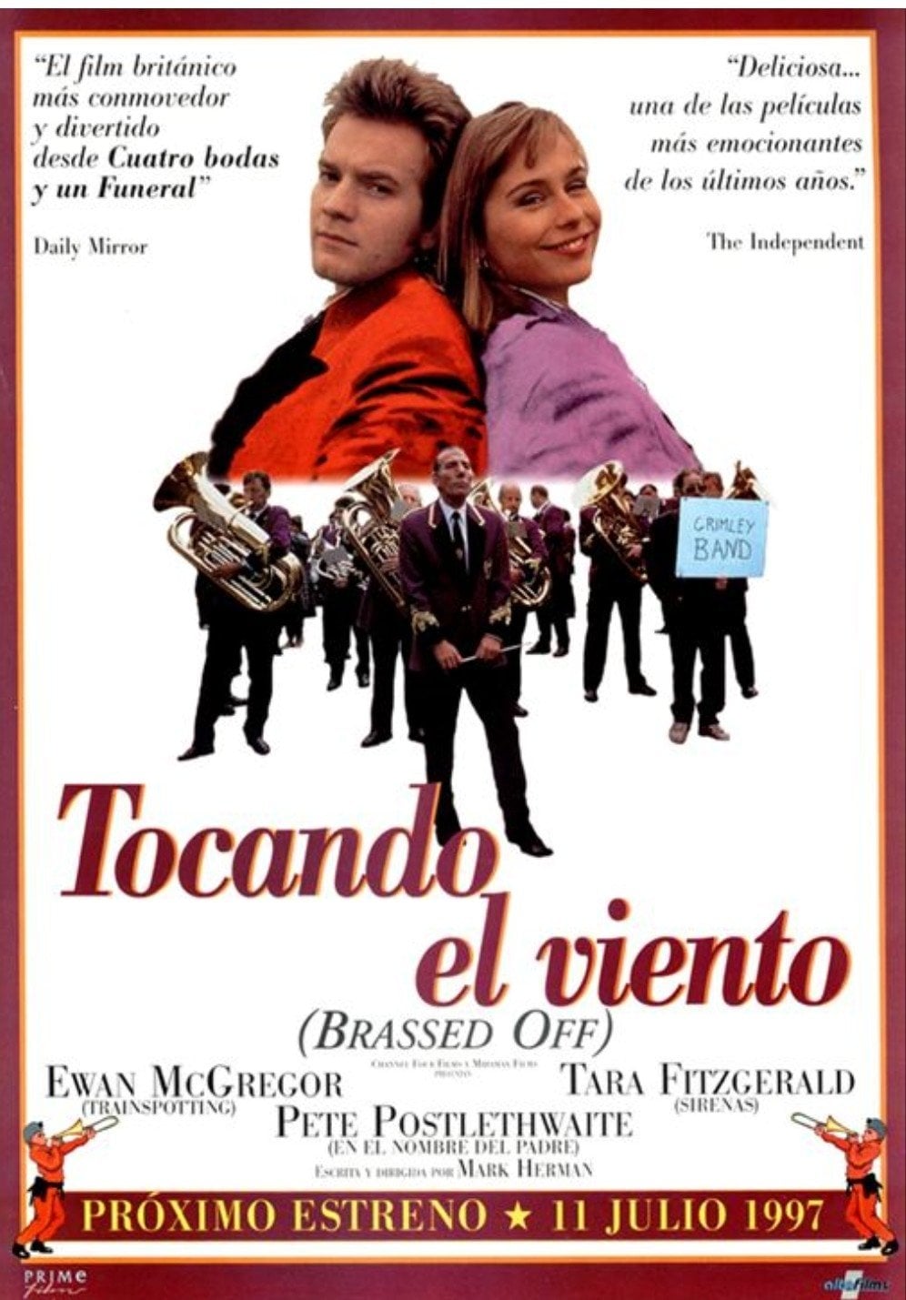 Tocando el viento - Mark Herman · 1996