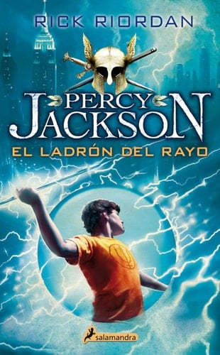 El Ladrón del Rayo #1 - Rick Riordan • 2014