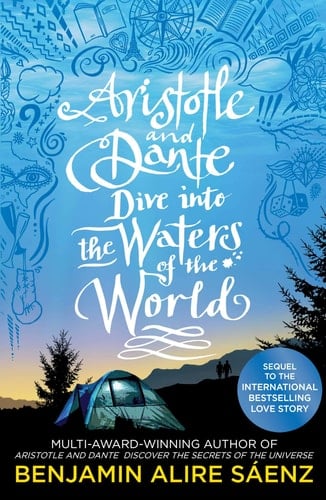 Aristotle and Dante Dive Into the Waters of the World - Saenz Benjamin Alir • 2021