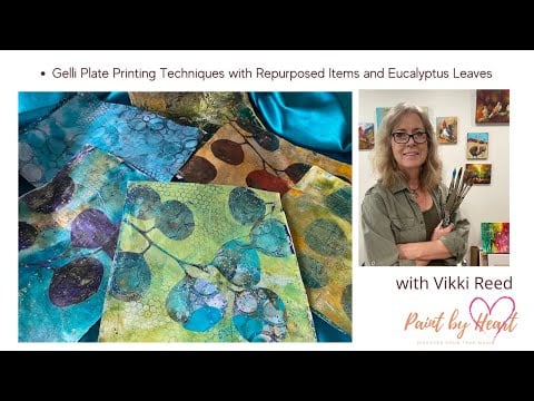 Gelli Plate Techniques - Vikki Reed
