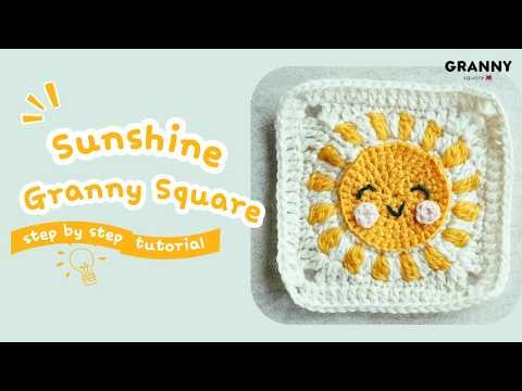 Sunshine granny square - Granny Square Me