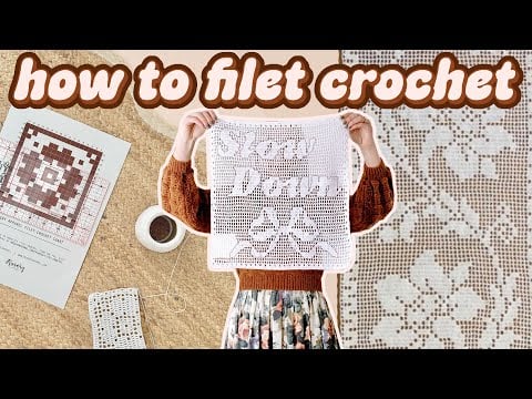 How To Filet Crochet - Rosery Apparel