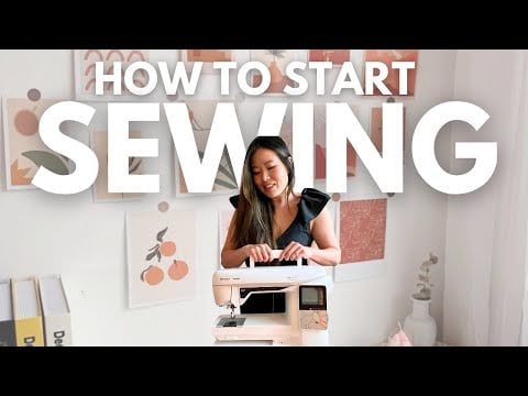 How to start sewing - Sew Bake Make