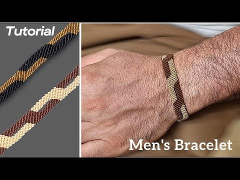 Two color bracelet - Eli Knots