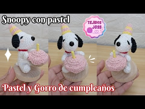 Birthday Snoopy - Tejidos Joss