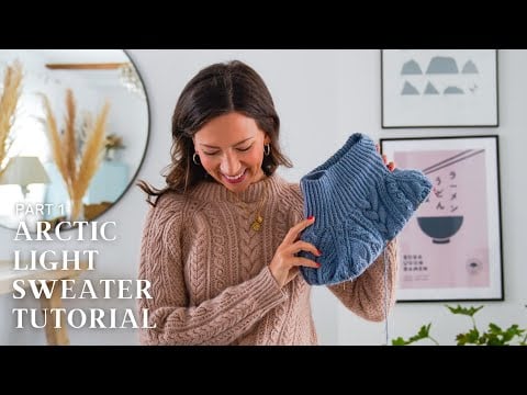 Arctic light sweater (part 1) - Kutovakika