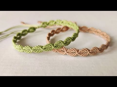Leaf bracelet - Creation And You