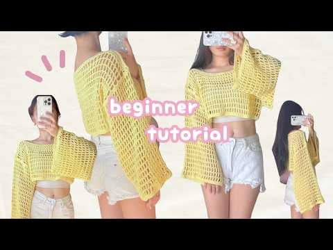 Mesh top with long sleeves - lilthings ♡