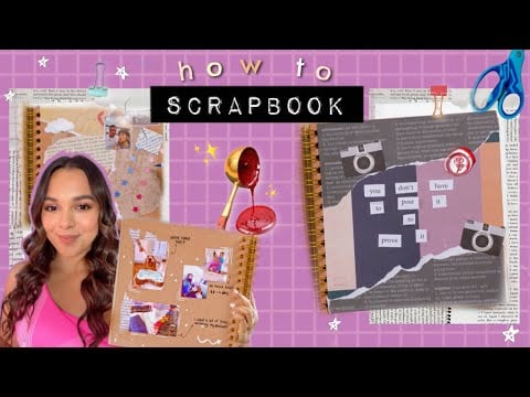 How to Scrapbook - Natalies Outlet