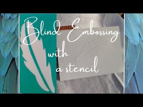 How to emboss card - Colleen Seymour Crafts
