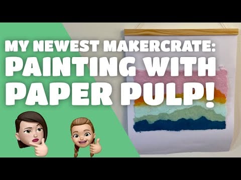How to Paint with Paper Pulp - Assembly Required Crafts