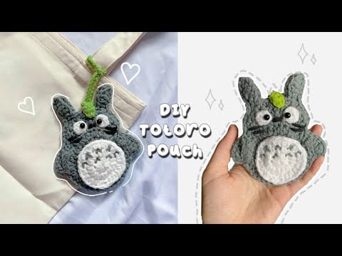 Totoro pouch - YouTube