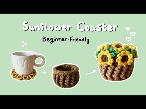 Sunflowers - CrochetTreasure