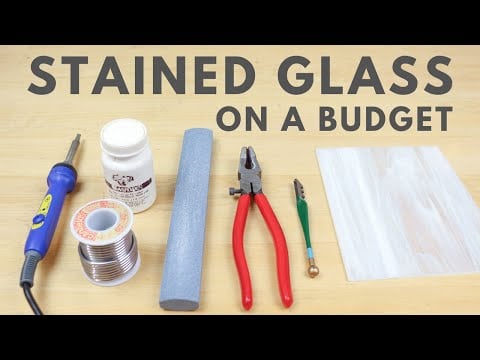 Budget Stained Glass Tools - Stained Glass DIY