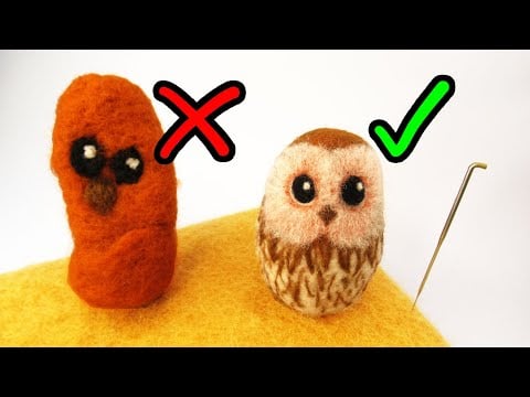 Common mistakes - Julie's Felted Friends