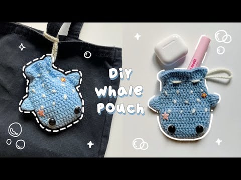 Whale shark pouch - ETM's Studio