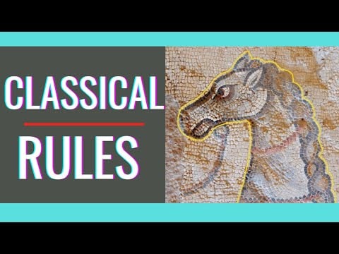 Classical rules - Helen Miles Mosaics