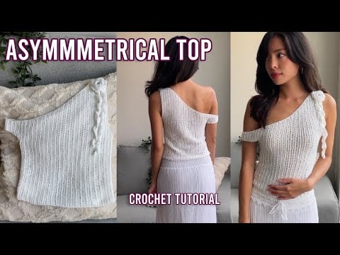 Asymmetrical top - petpetcrochets