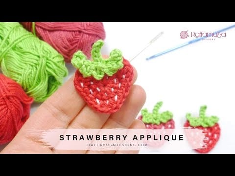 Strawberry - RaffamusaDesigns - Crochet Patterns and Tutorials