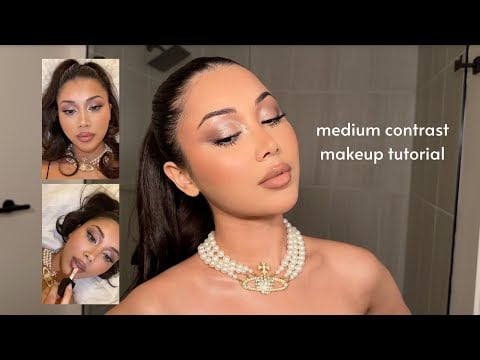 Medium contrast makeup - Nazlia Yunus