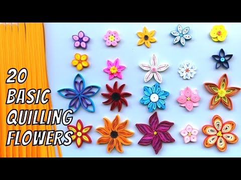 20 flowers - Abi's Artwork
