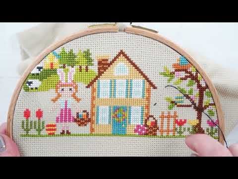 How to Cross Stitch - Cutesy Crafts