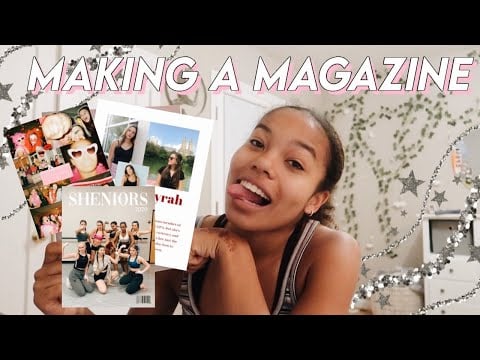 making my own magazine - Avery Victoria